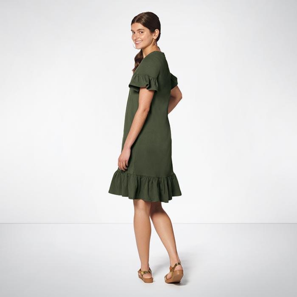 Ruffle T-Shirt Dress - Picture 4 of 4